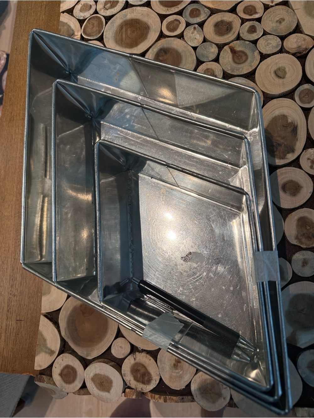 Professional Baking Pan _Set of 3 Diamonds